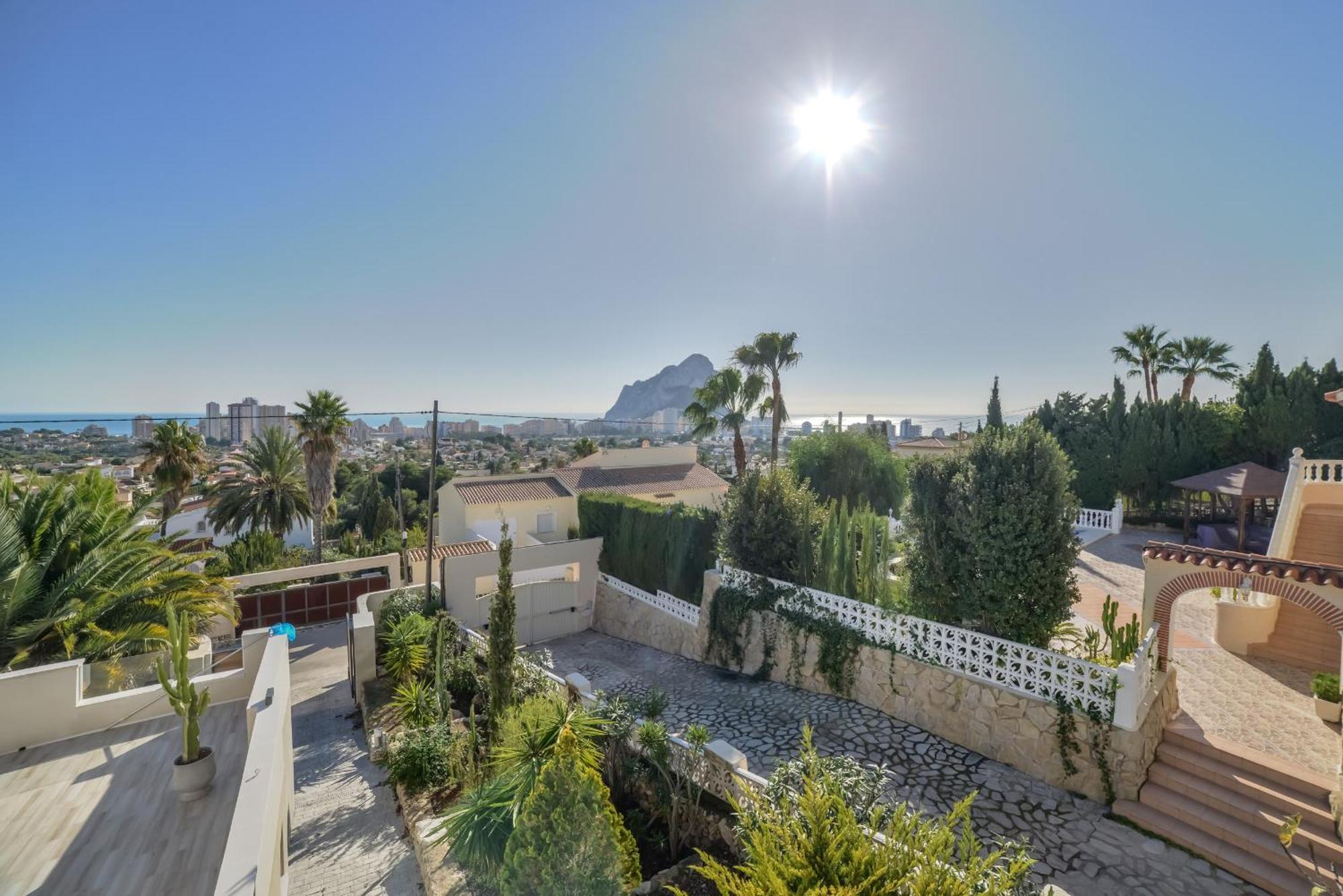 Villa Royale Private Pool Top Of The Hill Superb Views Calpe Exterior foto